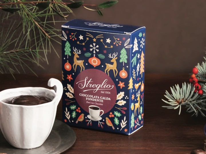 Cioccolata in tazza fondente 125 g - Streglio