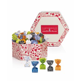 Latta Floral tartufini 400 g - Antica Torroneria