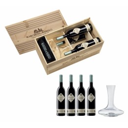 Emozioni - cassetta x 4 + decanter e grembiule - Marchesi di Barolo
