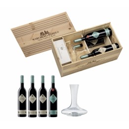 Nuances di Barolo - cassetta x 4 + decanter e imbuto - Marchesi di Barolo