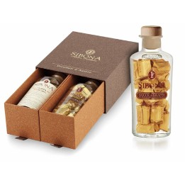 Cassetti Moscato 50 cl e cioccolatini - Sibona