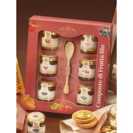 Cofanetto 6 composte e paletta 240 g - Brezzo