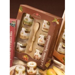 Cofanetto 6 creme e paletta 228 g - Brezzo