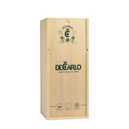 Cassa legno olio EVO ceramica 1 l - De Carlo