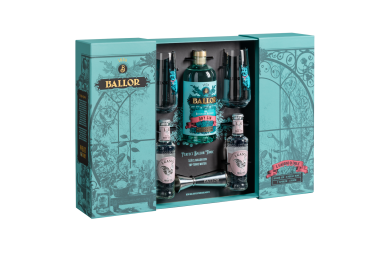 Il Giardino di Emilie Gin 70 cl con 2 toniche 2 tumbler e jigger - Ballor